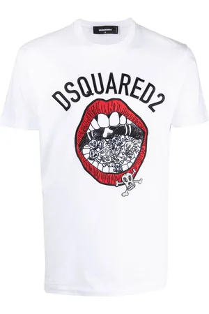 Dsquared2 Graphic-print cotton T-shirt
