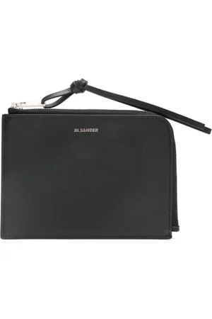 Jil Sander Giro logo-embossed leather wallet