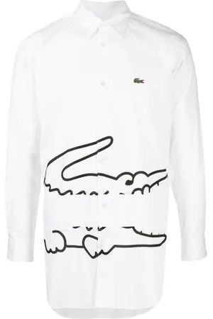 Comme des Garçons X Lacoste cotton shirt