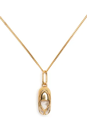 CAPSULE ELEVEN Capsule crystal-pendant necklace