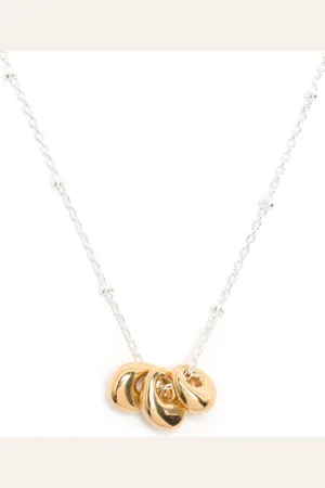 Dower and Hall Nugget Trio pendant necklace