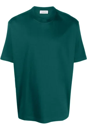 Lanvin Logo-embroidered cotton T-shirt