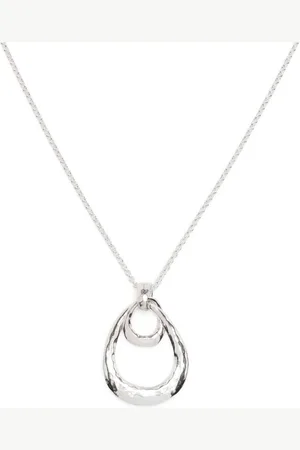 Dower and Hall Large Entwined peadant necklace
