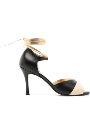 Sarah Chofakian Léon 75mm leather pumps