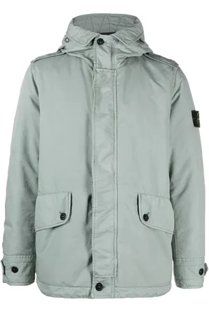 Stone Island David TC Compass logo-patch jacket