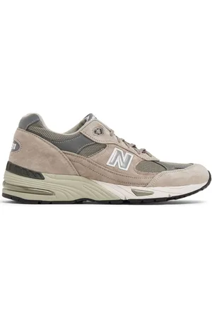 New Balance 991v1 logo-patch sneakers
