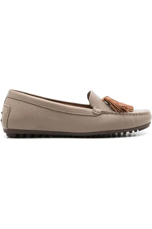 Sarah Chofakian Severine tassel leather loafers