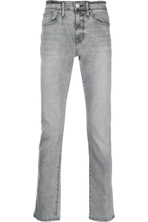 Frame Low-rise skinny jeans