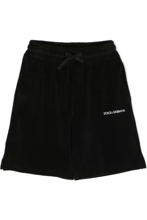 Dolce & Gabbana Logo-embroidered track shorts