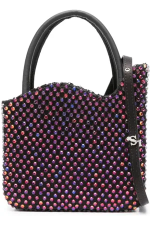 LE SILLA Gilda rhinestone-embellished mini bag
