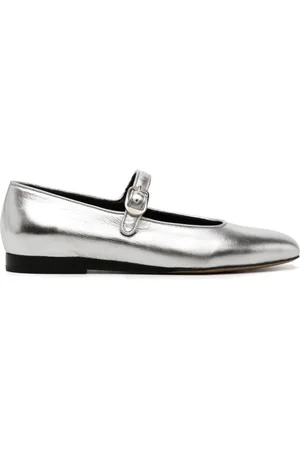 Le Monde Beryl Mary Jane leather ballerina shoes