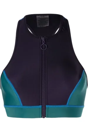 Duskii Colour-block bikini top