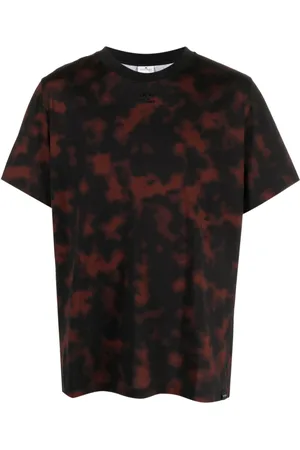 Courrèges Tortoiseshell-print cotton T-shirt