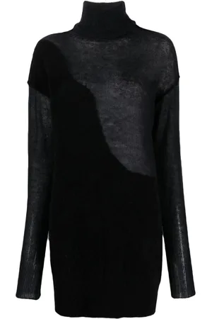 ISABEL BENENATO Roll-neck knit top