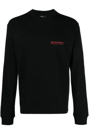 GR10K Logo-print cotton jumper