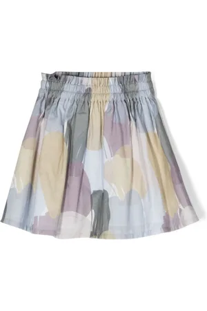 KNOT Rose graphic-print skirt