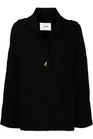 AERON Baker chevron-jacquard jumper