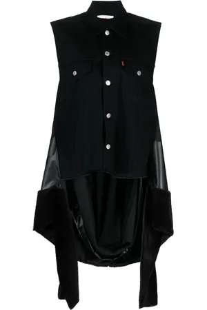 JUNYA WATANABE Draped denim vest
