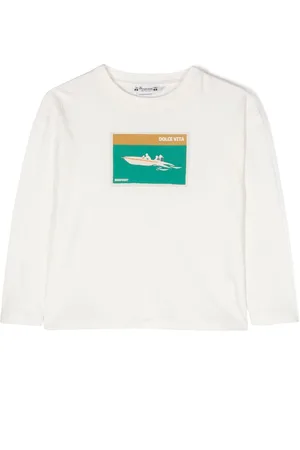 BONPOINT Graphic-print long-sleeve T-shirt