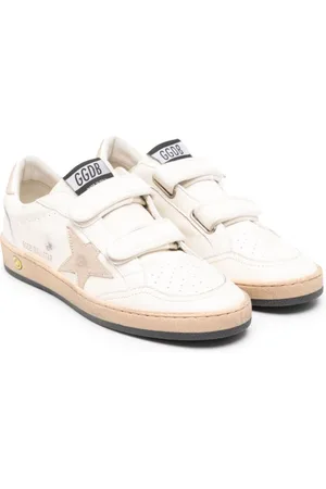 Golden Goose Ballstar distressed-effect sneakers