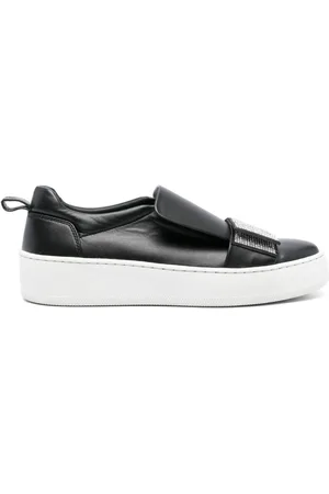 Sergio Rossi SR1 Paris leather sneakers
