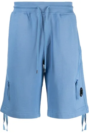 C.P. Company Lens-detail cotton track shorts