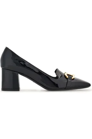 Salvatore Ferragamo 60mm Gancini-buckle leather pumps