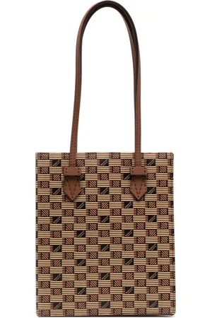 MOREAU Monogram-print leather tote