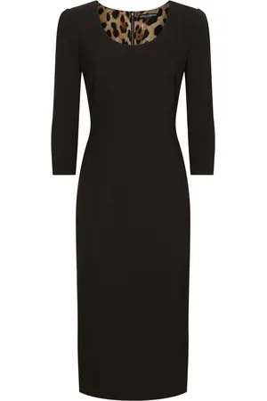 Dolce & Gabbana Wool-blend midi dress