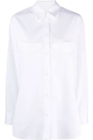 Simone Rocha Long-sleeve cotton shirt