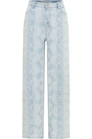 DION LEE Etch loose-fit jeans