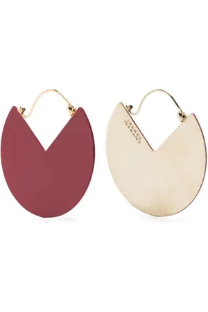 Isabel Marant 90º two-tone drop earrings