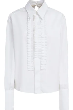 Marni Pleat-detail cotton shirt