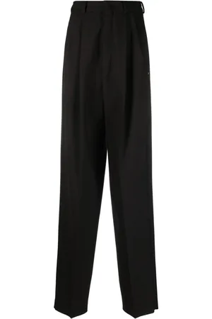 Sportmax High-waist virgin wool trousers