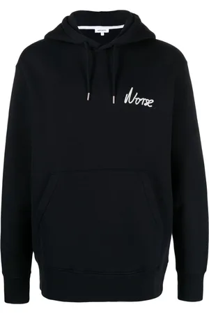 Norse projects Arne logo-embroidered hoodie