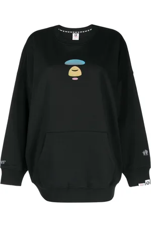 A Bathing Ape Logo-patch cotton sweatshirt
