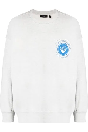 FIVE CM Logo-embroidered cotton sweatshirt