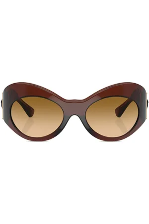 VERSACE Medusa Head oversize-frame sunglasses