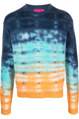THE ELDER STATESMAN Sonar tie-dye cashmere jumper