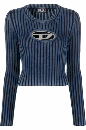 Diesel M-Anchor logo-plaque cut-out top