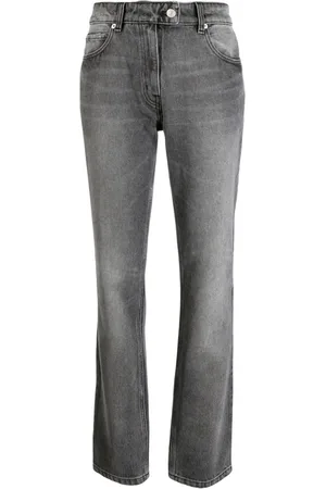 Courrèges Straight-leg cotton jeans