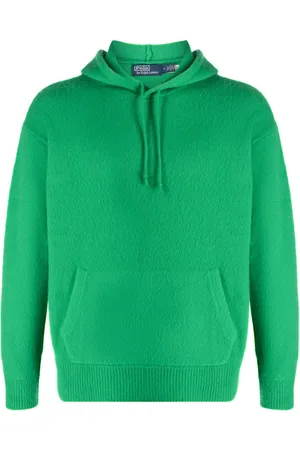 Ralph Lauren Drop-shoulder drawstring hoodie