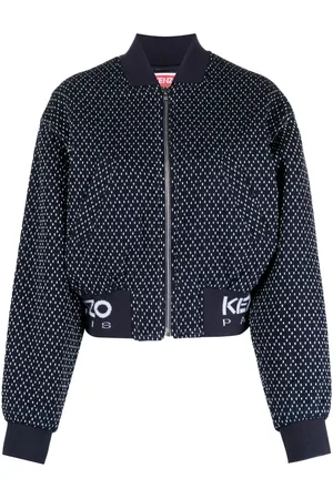 Kenzo Sashiko Stitch embroidered bomber jacket