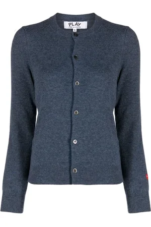 Comme des Garçons Mélange-effect wool cardigan