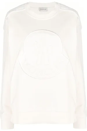 Moncler Logo-patch cotton sweatshirt