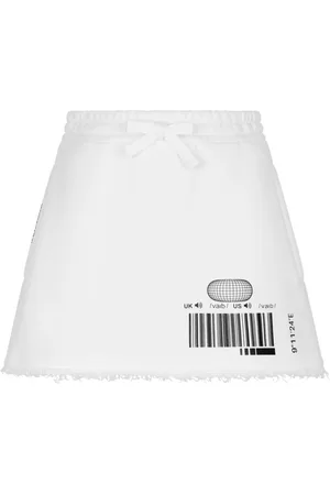 Dolce & Gabbana Graphic-print cotton skirt