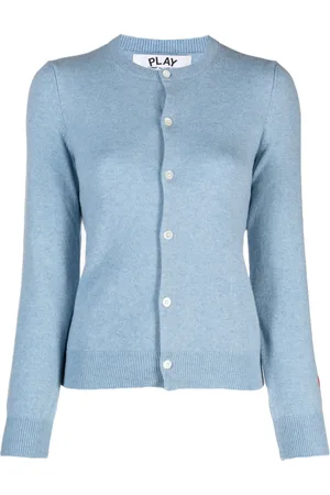 Comme des Garçons Mélange-effect wool cardigan