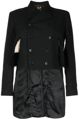 Comme des Garçons Ripped double-breasted blazer