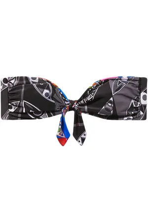 Puccini Abstract print strapless bikini top