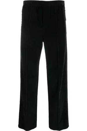 SAPIO N40 straight-leg velvet trousers